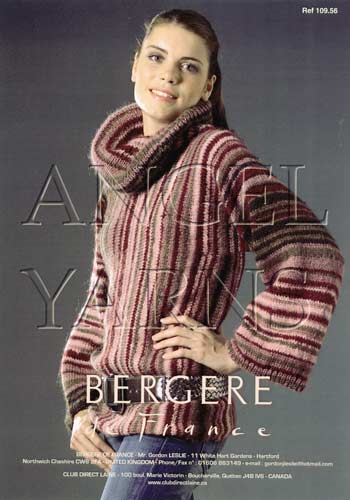 Bergere de France Shade Card