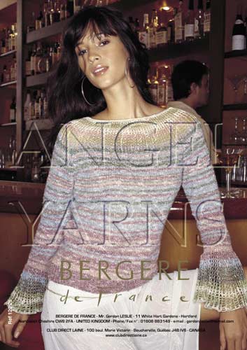 Bergere de France Shade Card