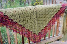 Leaf Lace Shawl-27 left