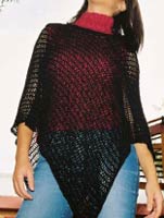 Free lacy poncho pattern