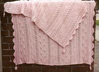 Twinning Vine Afghan-6 left