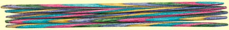 Hand Turned Decorative Double Pointed Knitting Needles by Grafton Fibers